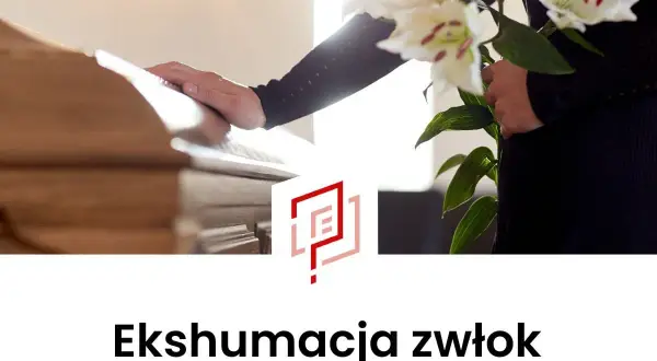 Dłoń na trumnie, bukiet lilii. Proces ekshumacji zwłok po 30 latach.